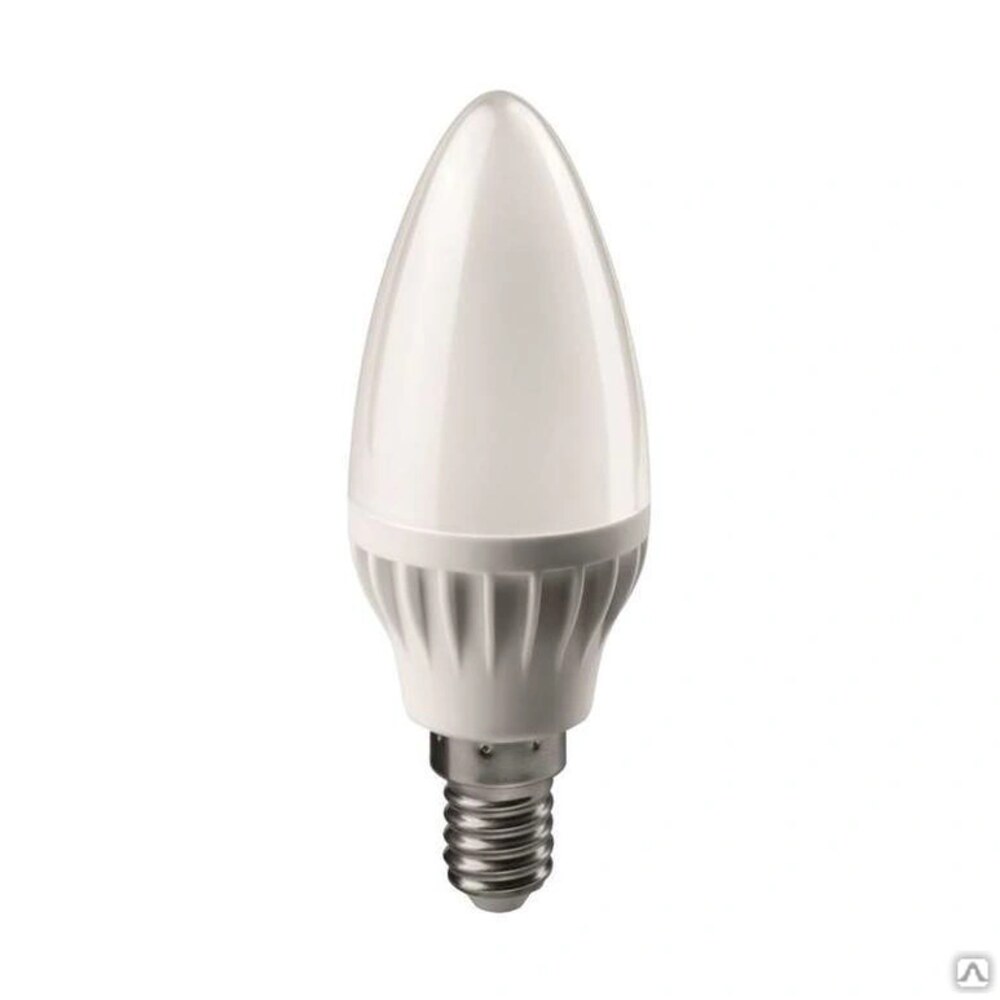 Лампа Светодиод LED ОНЛАЙТ 8w Е14белый матовый свеча 71633 — купить в ...