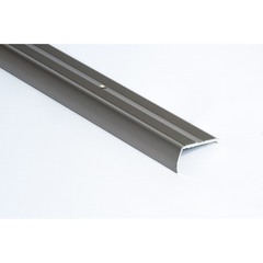 Порог-угол алюминиевый анодированный 40х20 мм бронза 0,9 м