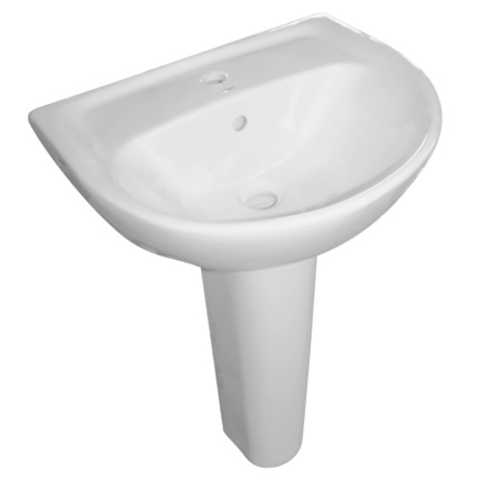 Умывальник Санита Эталон-55 белый с постаментом Самарский — купить в ...