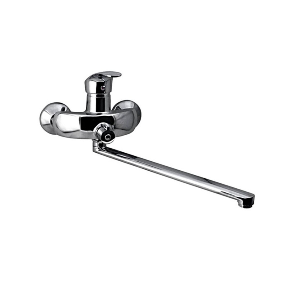 Смеситель стандарт однор. для ванны перек. кранбукса, лейка, шланг ...