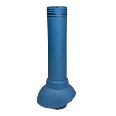 Вентиляционный выход канализации Vilpe d110 синий 500 мм неизолированный