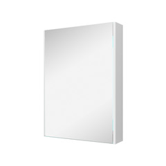 Зеркальный шкаф Velvex Klaufs 600 мм белый