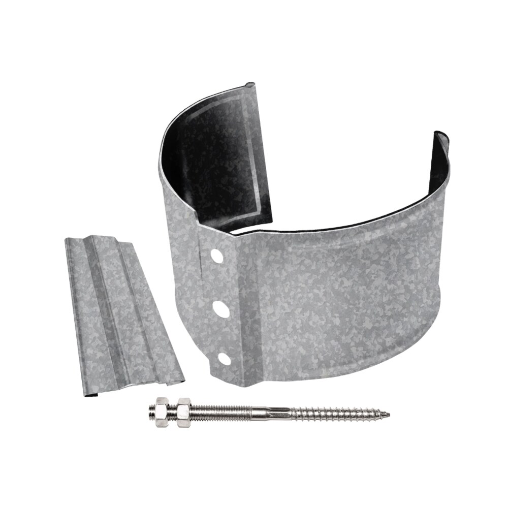 Хомут для труб Оптима металлический на кирпичную стену d100 мм ...