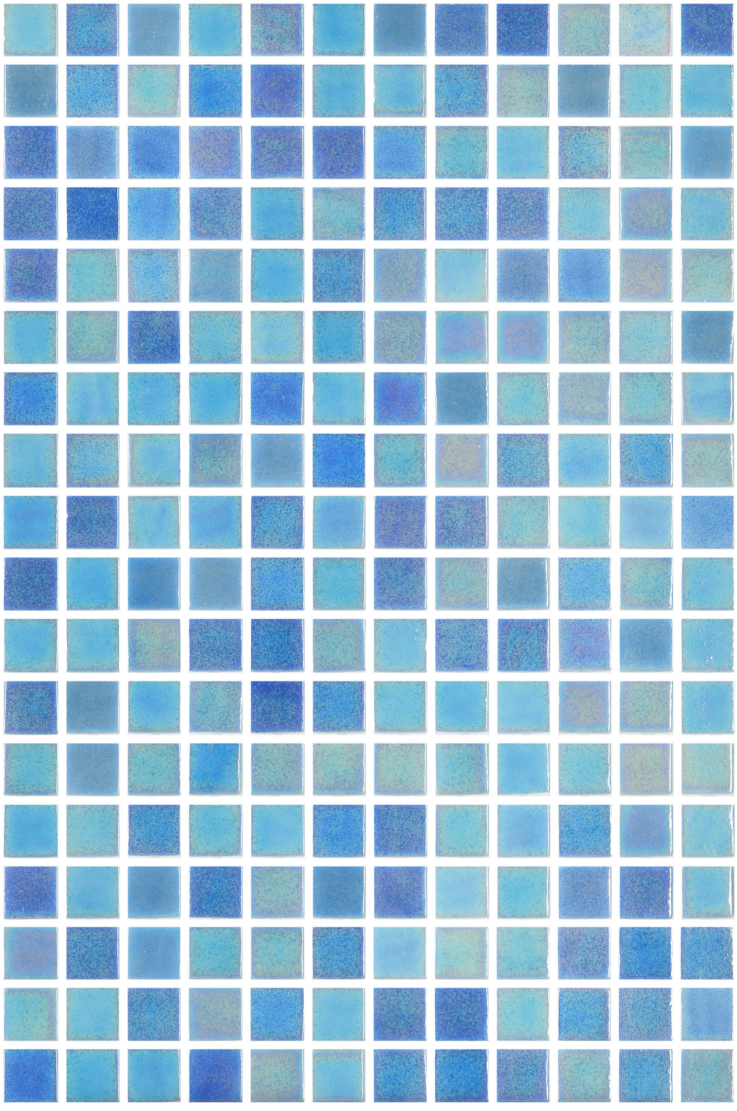 Мозаика Lavelly Smalta синяя стеклянная 310х470х4,9 мм глянцевая коллекция плитки cersanit majolika