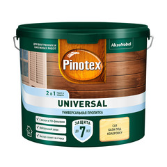 Антисептик Pinotex Universal 2 в 1 декоративный для дерева бесцветный 2,5 л