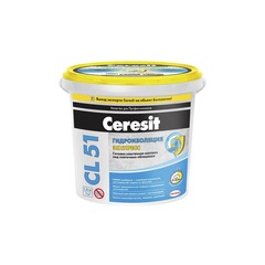 Гидроизоляционная эластичная полимерная масса Ceresit CL 51 1,4 кг