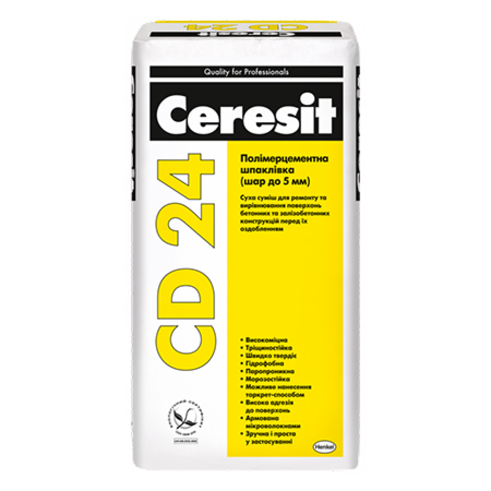 Шпаклевка для бетона CD 24/25 — купить в Санкт-Петербурге: цены ...
