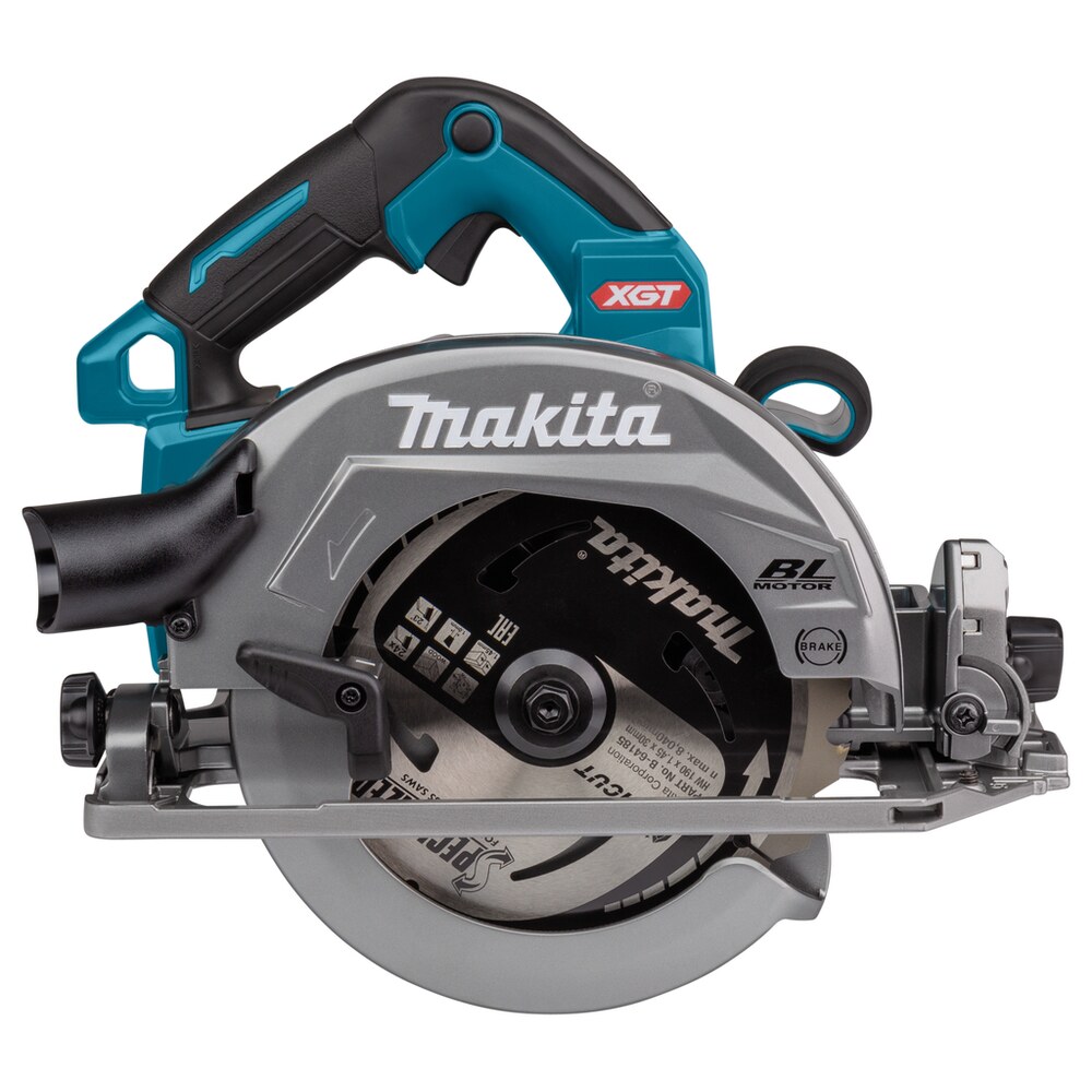 фото Пила дисковая аккумуляторная makita hs004gz01 40 вт 40в li-ion 185/190 мм без акб и зу