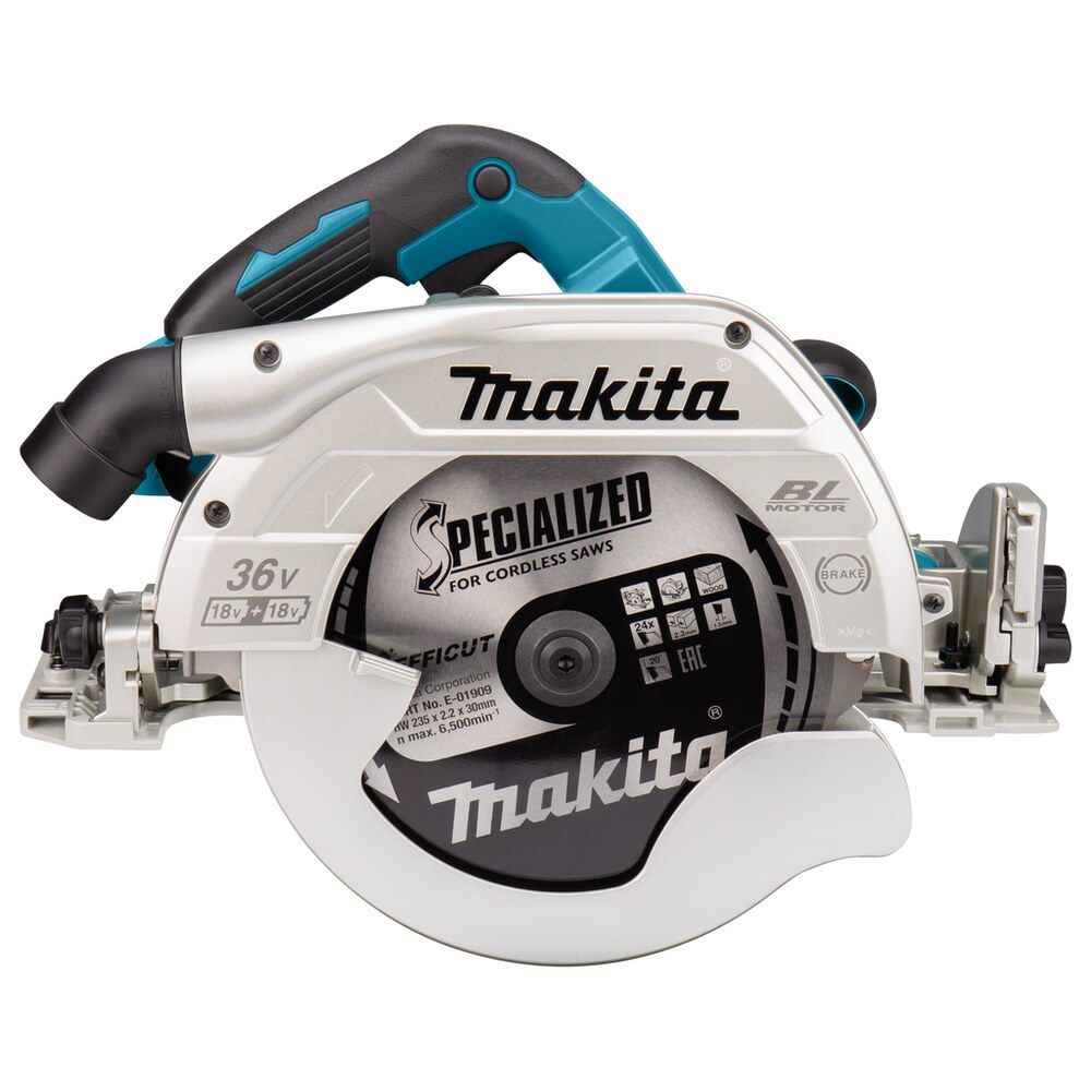 фото Пила дисковая аккумуляторная makita dhs900z 36 вт 18в li-ion 235 мм без акб и зу