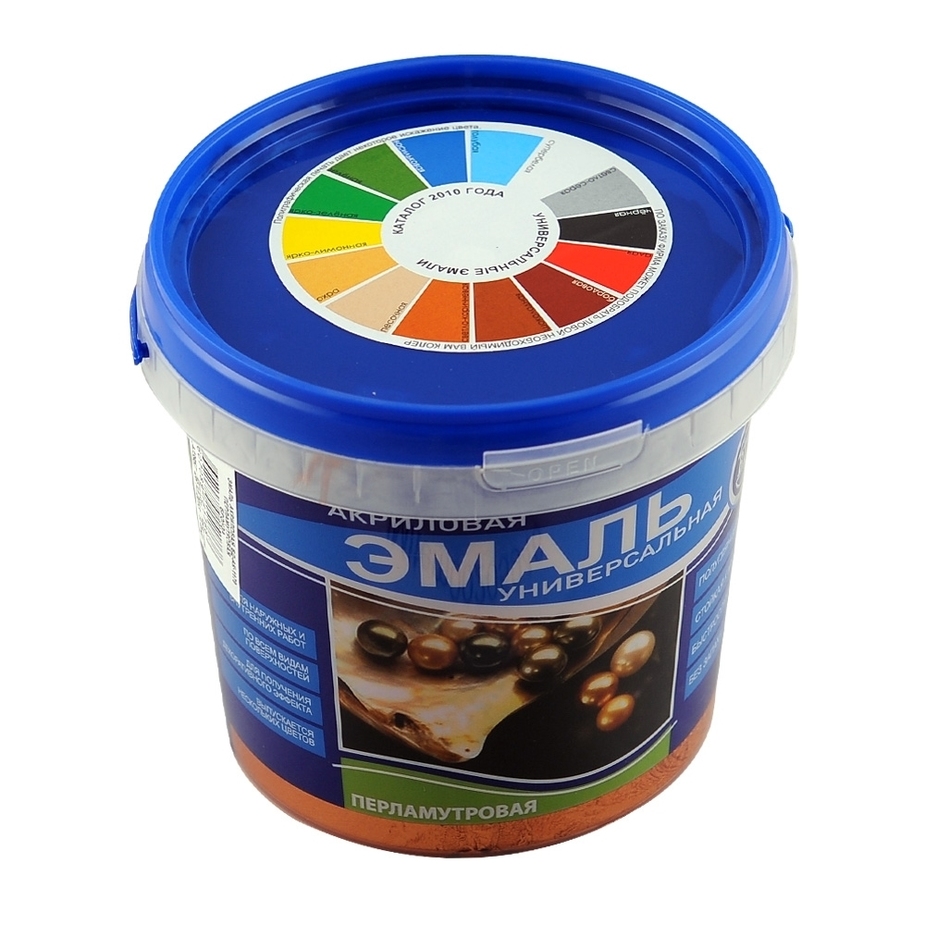 Эмаль универсальная ВГТ ВД-АК-1179 Золото перламутровая полуглянцевая 1 ...