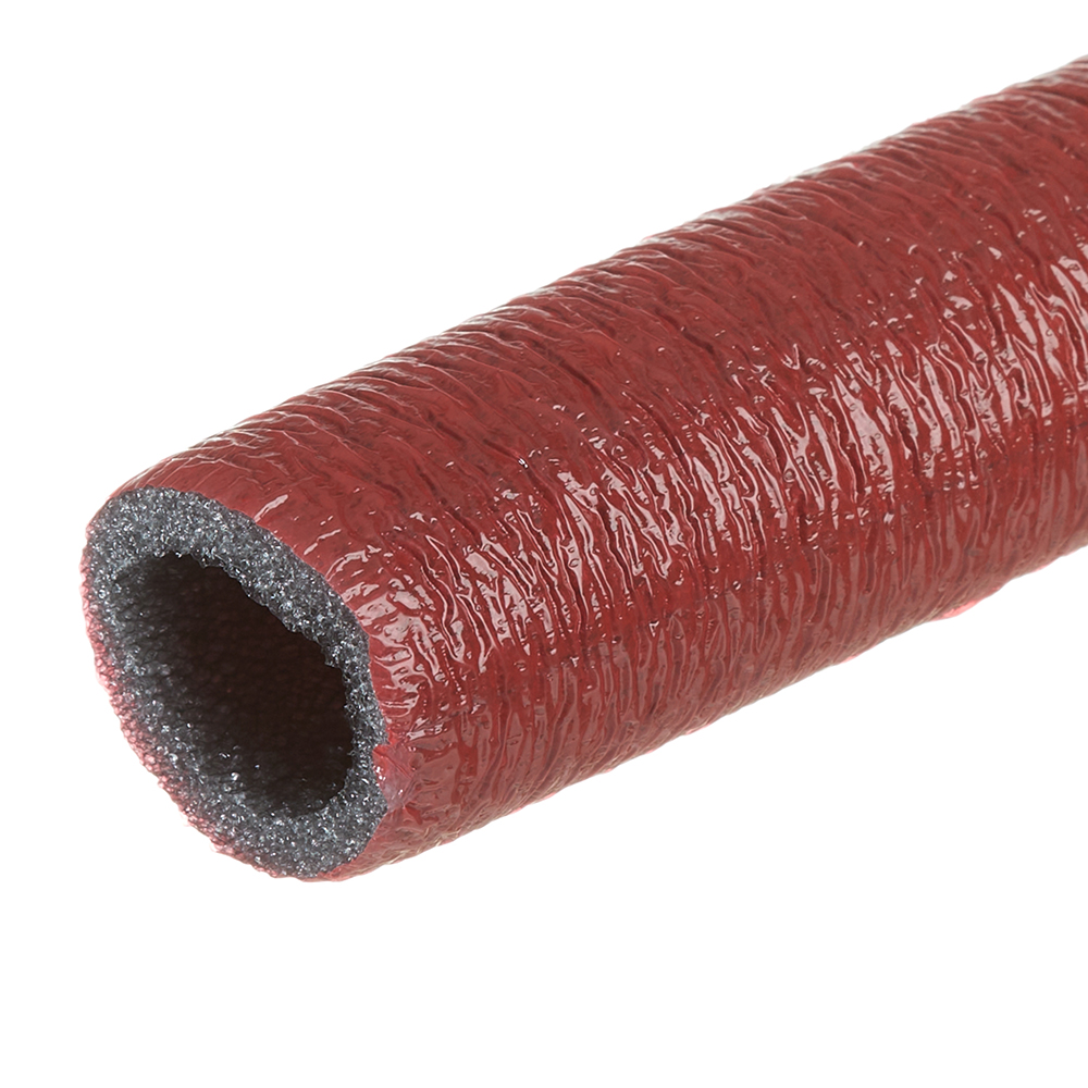 Теплоизоляция для труб Стенофлекс ПЭ 22х6х1000 мм красная (упаковка 10 шт.) 10 шт зажимы соединители для теплиц 22 25 32 мм