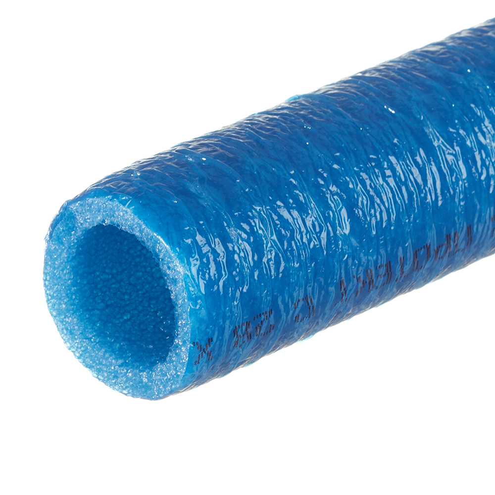 фото Теплоизоляция для труб стенофлекс пэ 28х6х1000 синяя (упаковка 10 шт.)