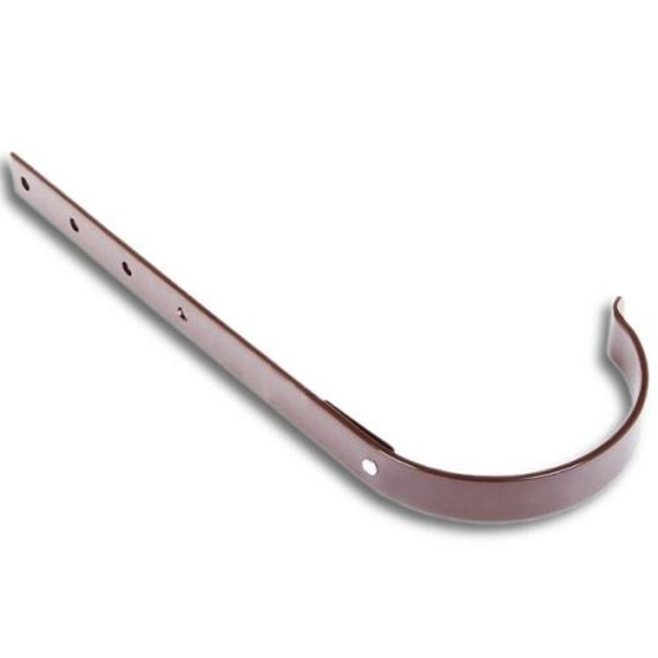 Кронштейн желоба Металл Профиль металлический d125/90 мм 028 м RAL 8017 ...