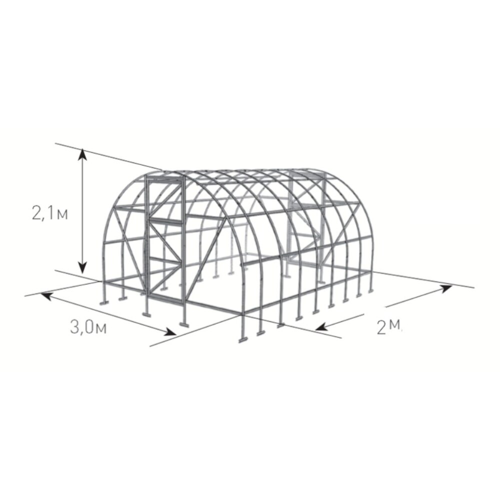 Купить Теплицу Из Поликарбоната Размером 3х6