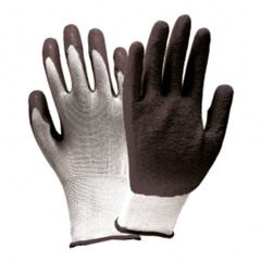 Перчатки нейлоновые 13 класс с покрытием из вспененного каучука 24-2-131