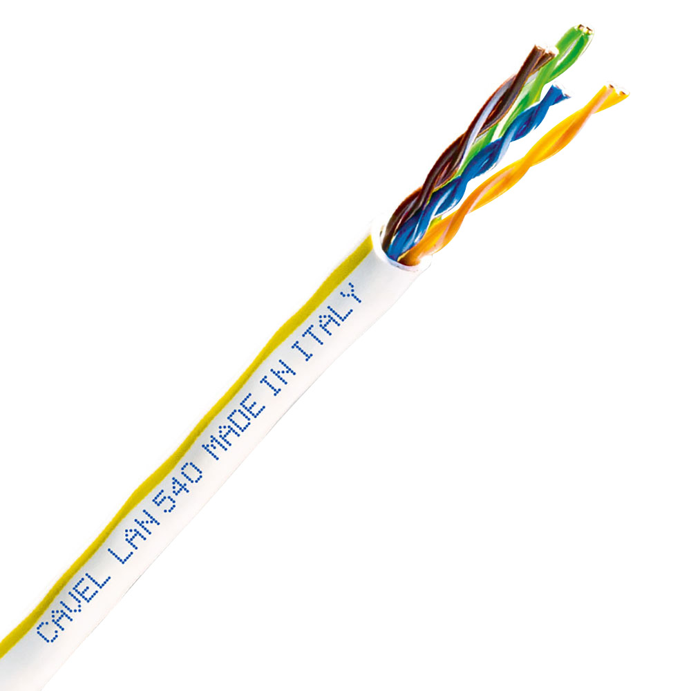 Интернет-кабель (витая пара) UTP CAT5e LAN 540 4х2х0,51 мм Cavel (300 м) интернет кабель витая пара utp cat5e lan 540 4х2х0 51 мм cavel 300 м