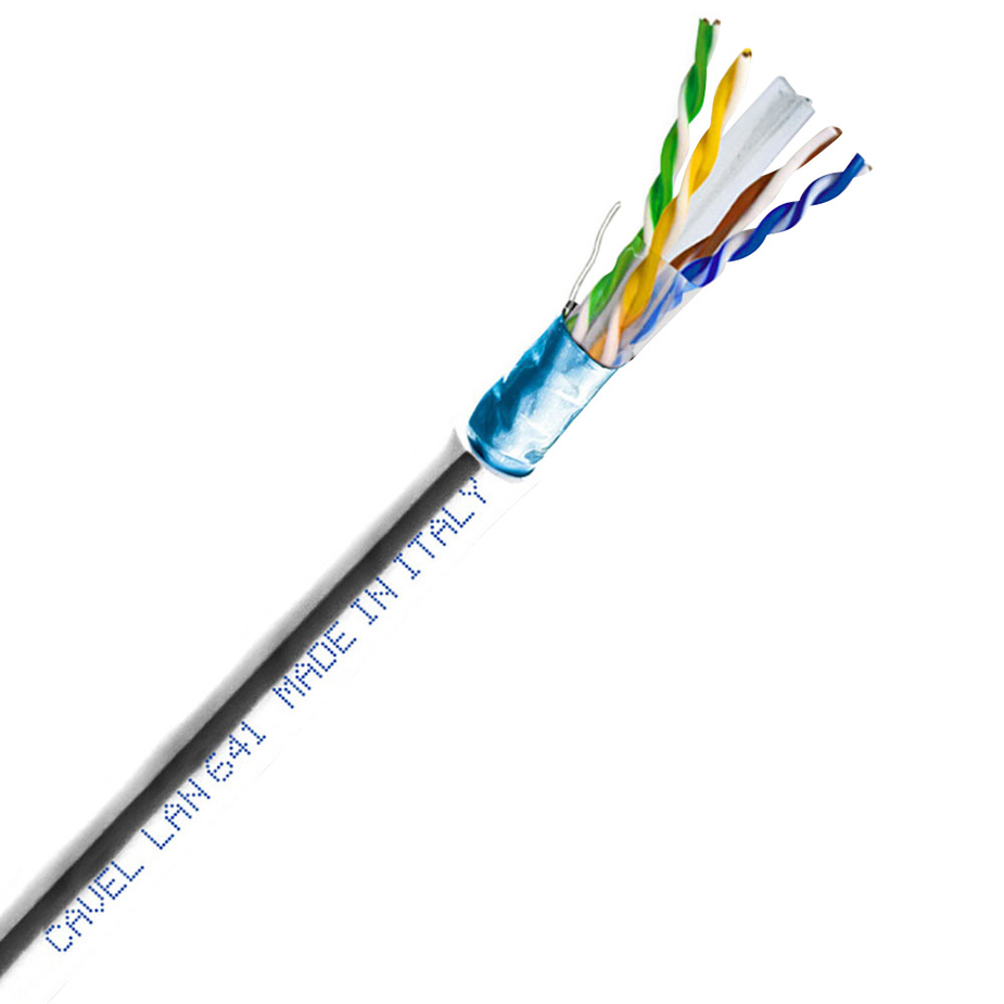 Кабель компьютерный (витая пара) FTP CAT6 LAN 641 4х2x0,57 мм ...