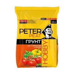 Грунт для томатов и перцев Peter Peat Hobby 10 л