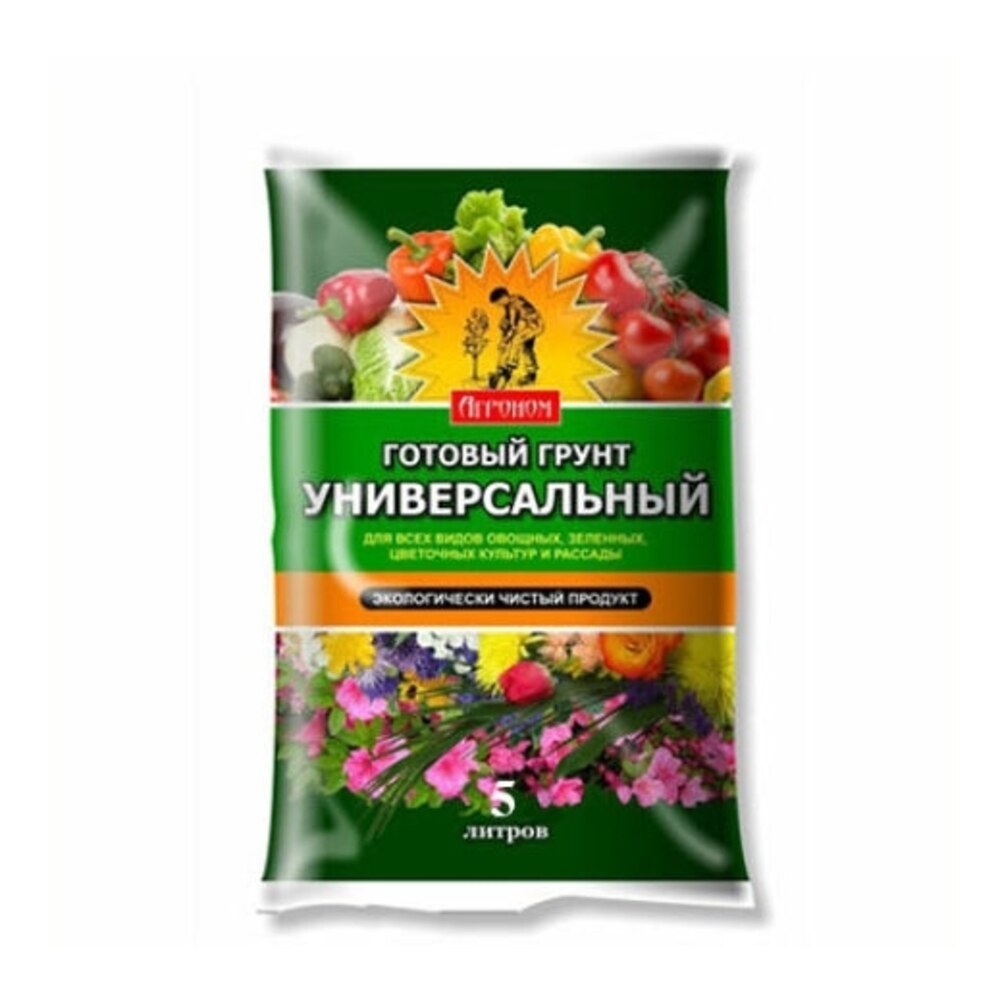 Грунт универсальный Сам себе агроном 5 л 10,420 — купить в Москве: цены ...