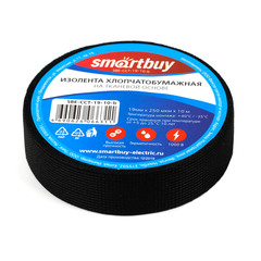 Изолента Smartbuy хлопчатобумажная 0,25х19 мм 10 м (SBE-CCT-19-10-b)