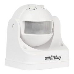 Датчик движения настенный Smartbuy 1200 Вт IP44 180 градусов до 12 м от 5 сек до 7 мин инфракрасный (sbl-ms-009)
