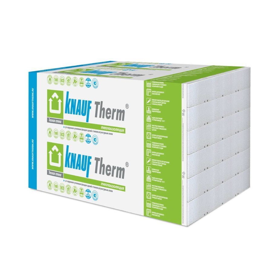 Пенополистирол Knauf Therm Теплая стена 100х600х1200 мм 4,32 кв.м ...