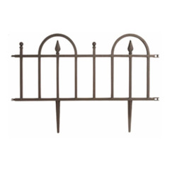 Забор декор коричневый комплект 5 штук НФ-00002378