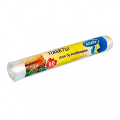 Пакеты для бутербродов Antella 20x35 см 2,5 л (80 шт.) (70882)