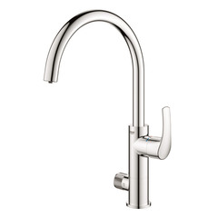 Смеситель для кухни Grohe Blue Pure Eurosmart хром с подключением к фильтру (31722000)