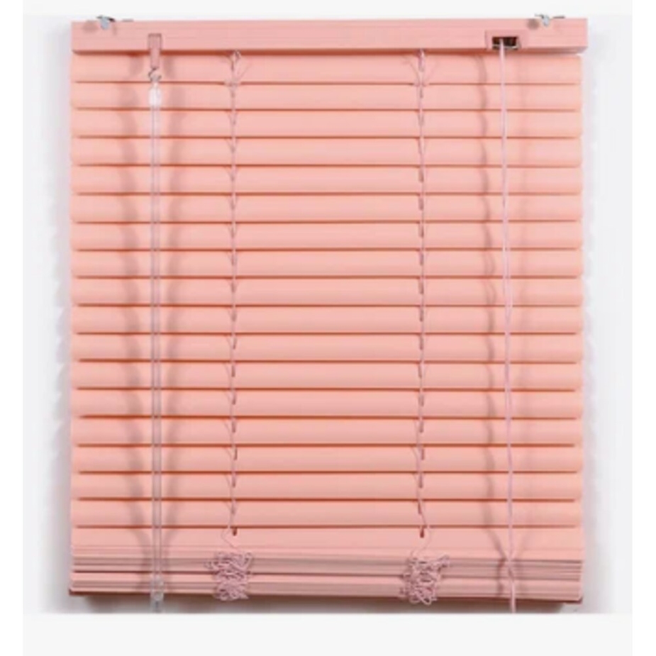 Жалюзи горизонтальные пластиковые 100х160 см розовый — купить в ...