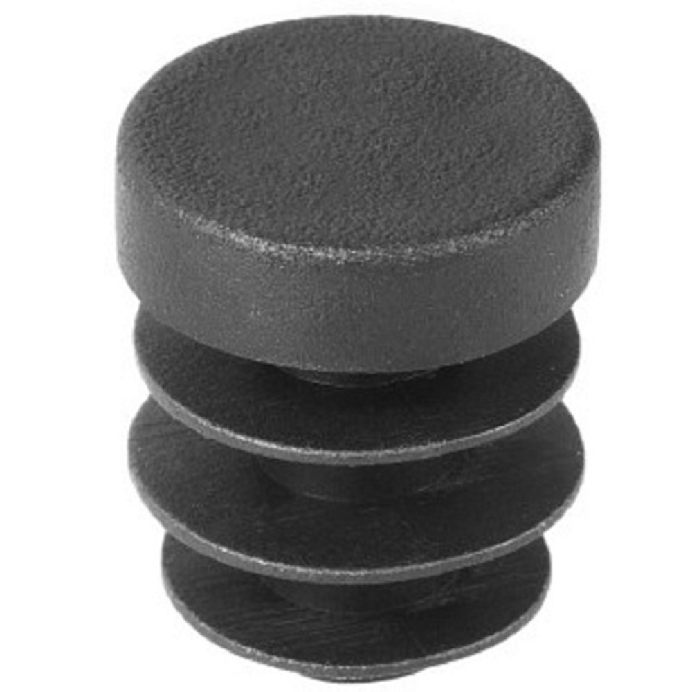 Заглушка пласт. круглая d10, стенка 1.0-2.0 мм, черная — купить в ...