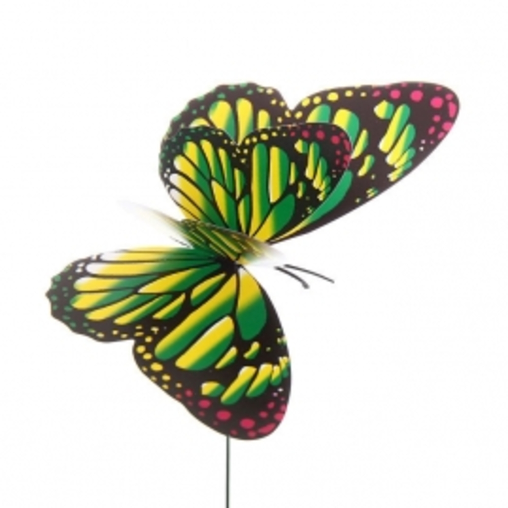Butterfly 12. Бабочка на палочке. Бабочка на палочке для украшения. Бабочка 12 см крыло. Бабочка спицами.