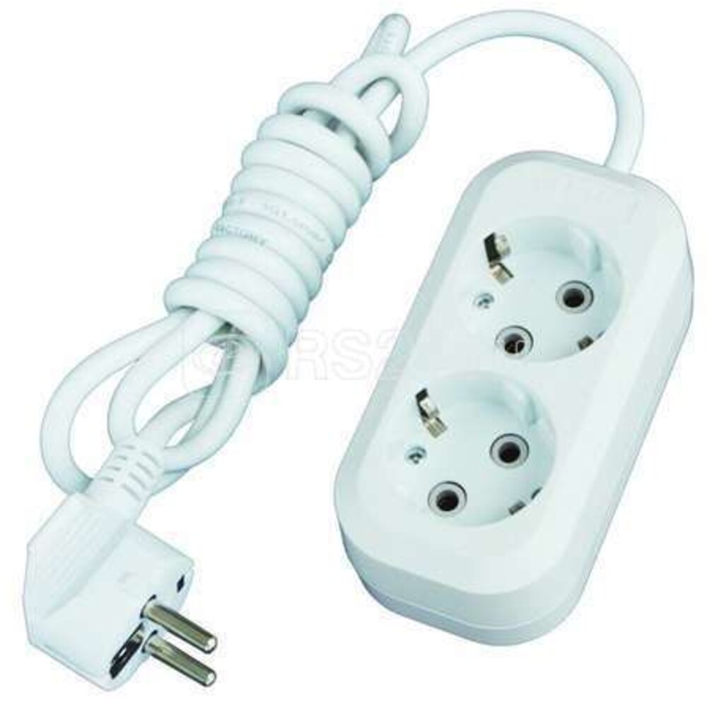 Удлинитель 2х2 м2 Е-302 с заземлением ПВС — купить в Санкт-Петербурге ...