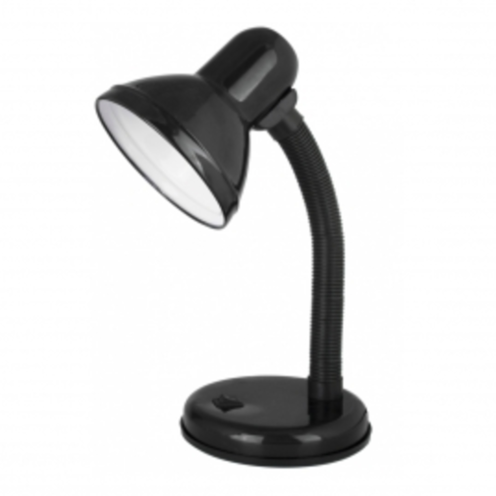 Лампа настольная Ultraflash UF-301P С02 230 В 60 Вт E27 черная 12368 ...