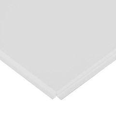 Кассета алюминиевая Албес Tegular Эконом 600х600 мм белая матовая