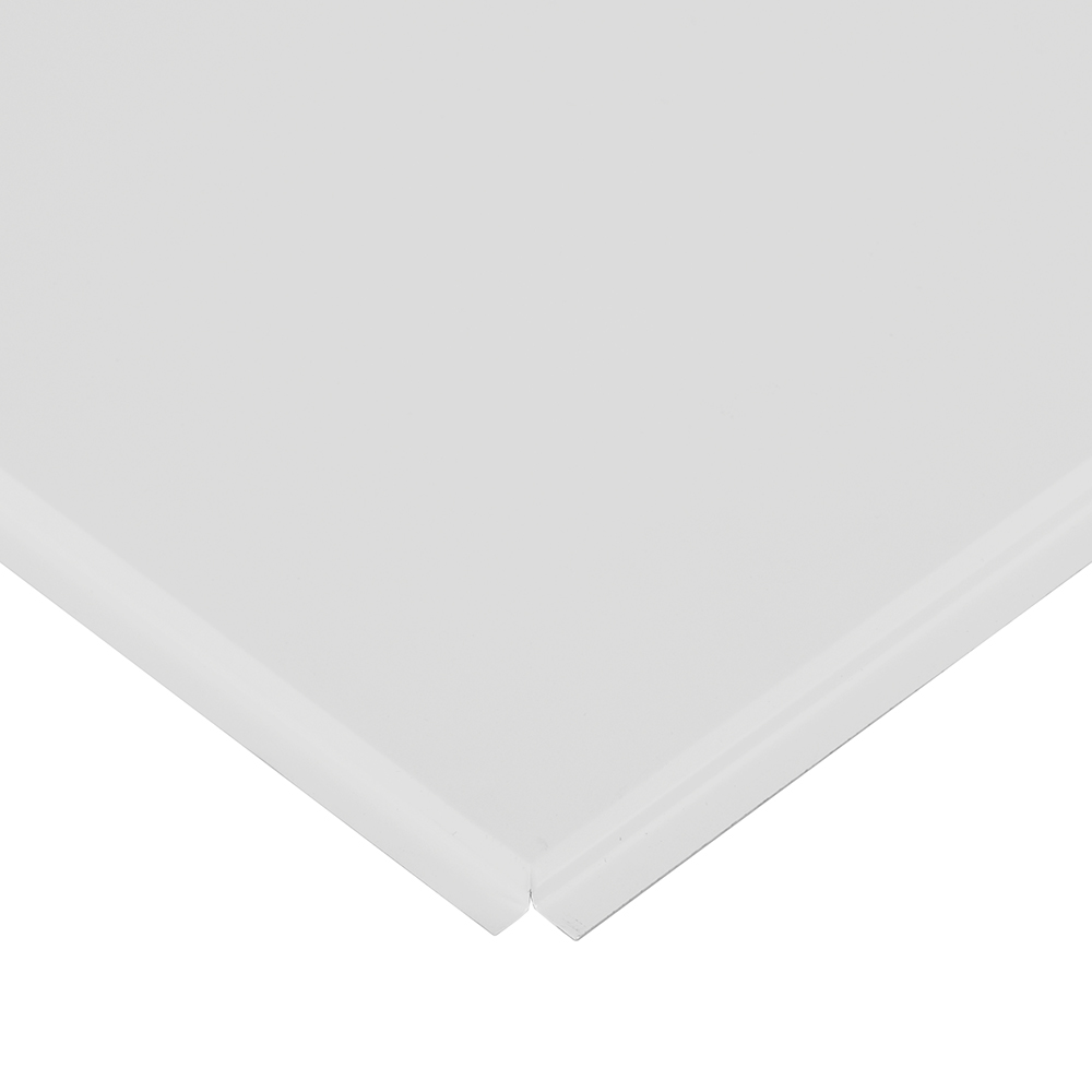 фото Кассета алюминиевая албес tegular эконом 600х600 мм белая матовая