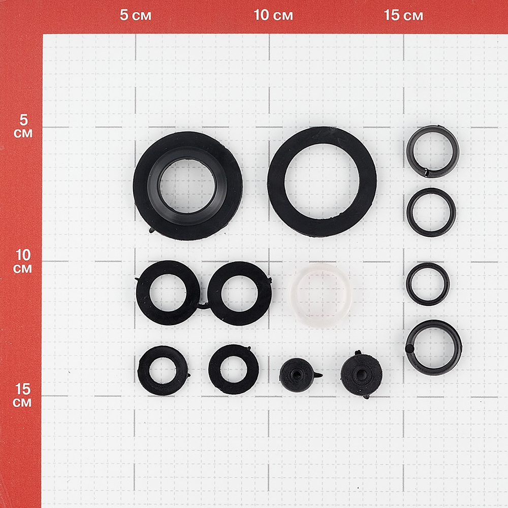 Набор сантехнических прокладок резиновых Сантехник №1 Вид№2
