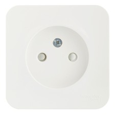 Розетка компьютерная schneider electric blanca blnia045001 открытая установка белая