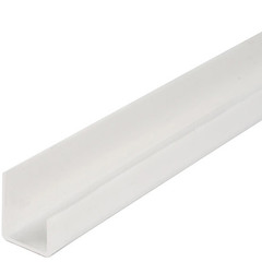 Профиль стартовый окантовочный пластиковый 12,5 мм 3 м для гипсокартона