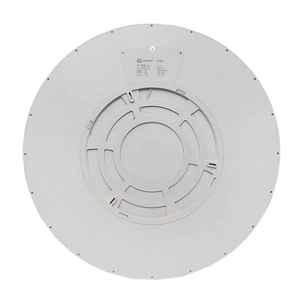 фото Светильник потолочный умный ekf connect 600 мм (sclwf-600-cct)