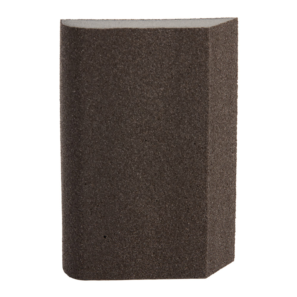 

Шлифовальный брусок Flexifoam Block A1/2R 98х69х26мм РP60 влагостойкий скошенный, Серый