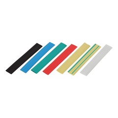 Набор термоусаживаемых трубок ЭРА ТУТнг 6-3 100 мм набор 7 цветов (3 шт.)Б0038930