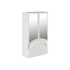 Зеркало-шкаф Mixline Радуга-46 белый без подсветки