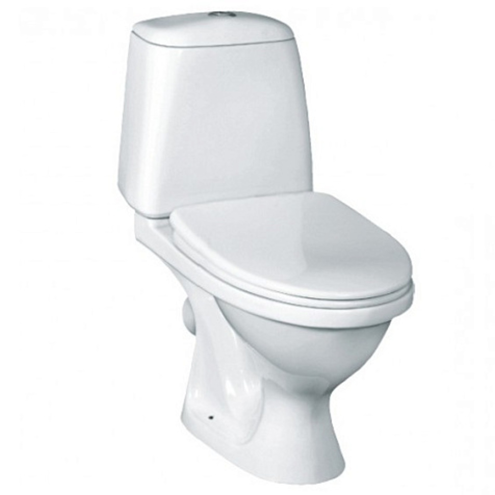 Унитаз-компакт Сантери Соната белый арматура сиденье — купить в ...
