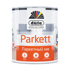 Лак алкидно-уретановый паркетный Dufa Parkettlack глянцевый бесцветный 0,75 л