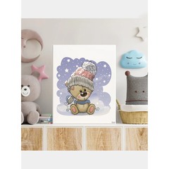 Картина Маленький Тэдди 40х50 см