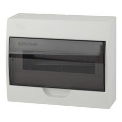 Бокс пластиковый навесной ЭРА SIMPLE ЩРН-П-12 модулей IP41 Б0041525