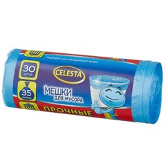 Мешки Celesta для мусора 35л 30шт
