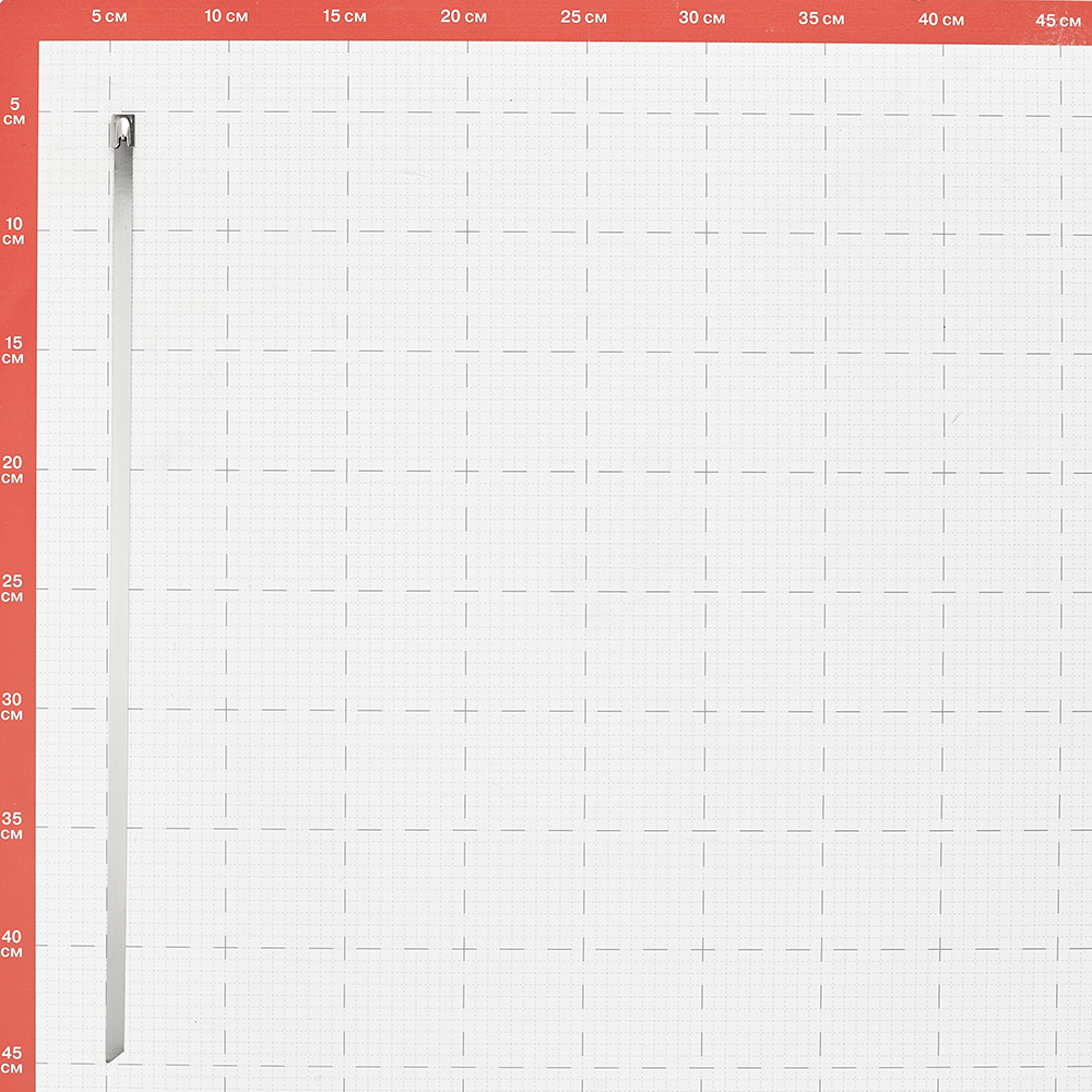 фото Стяжка кабельная скс fortisflex 81955 400х7,9 мм стальная (10 шт.)