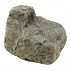 Камни для банных печей Габбро-Диабаз обвалованный 20кг (03588)